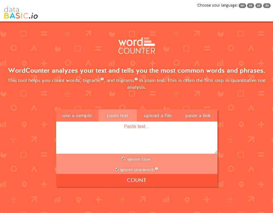 WordCounter | DataBasic