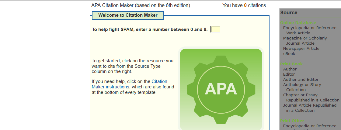 free citation maker