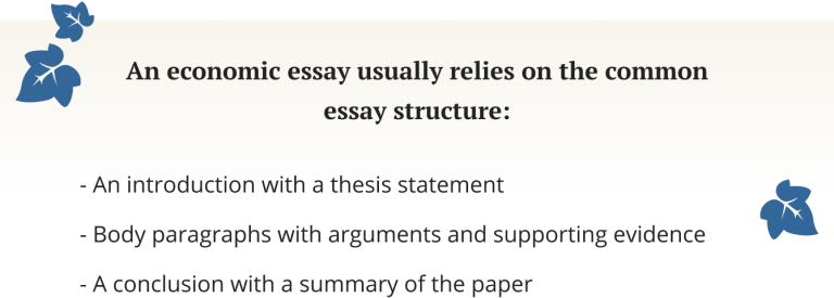 economics topics for an argumentative essay