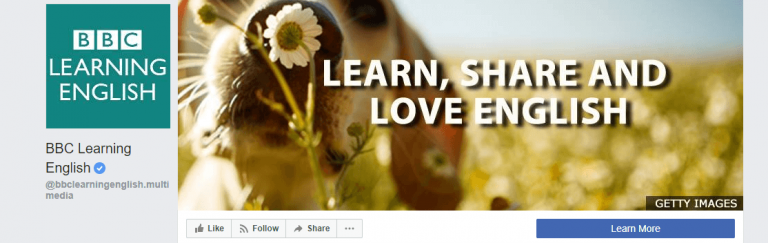 BBC Learning English Page On Facebook