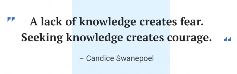 Candice Swanepoel quote.