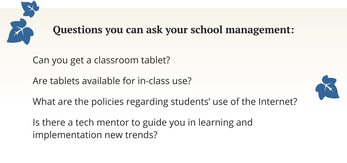 School management question.