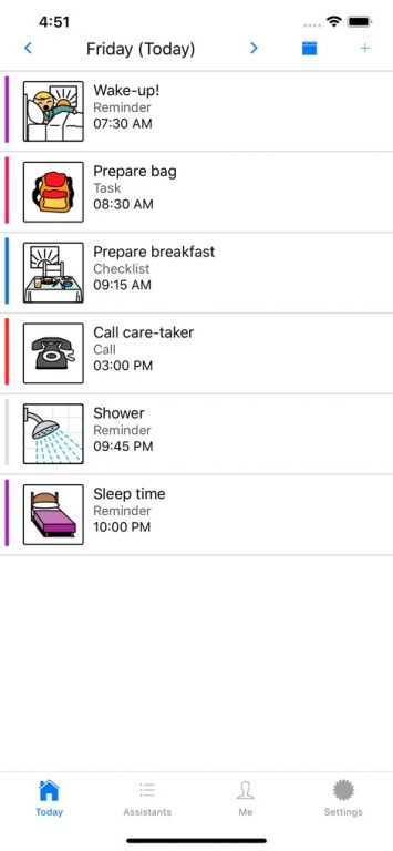 Routine Factory creates visual schedules.