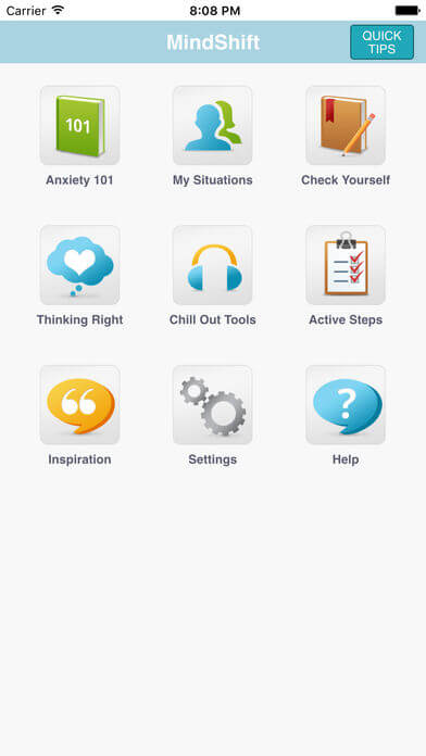 Mindshift - Chill Out App For IPhone.
