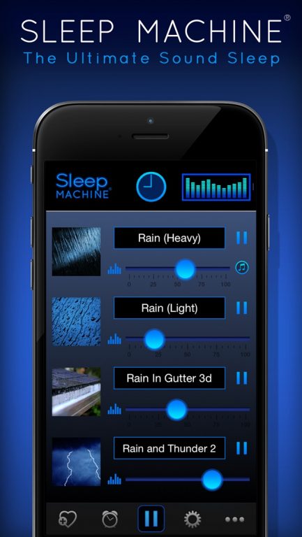 Sleep Machine create an environment for Sleeping or Relaxing.