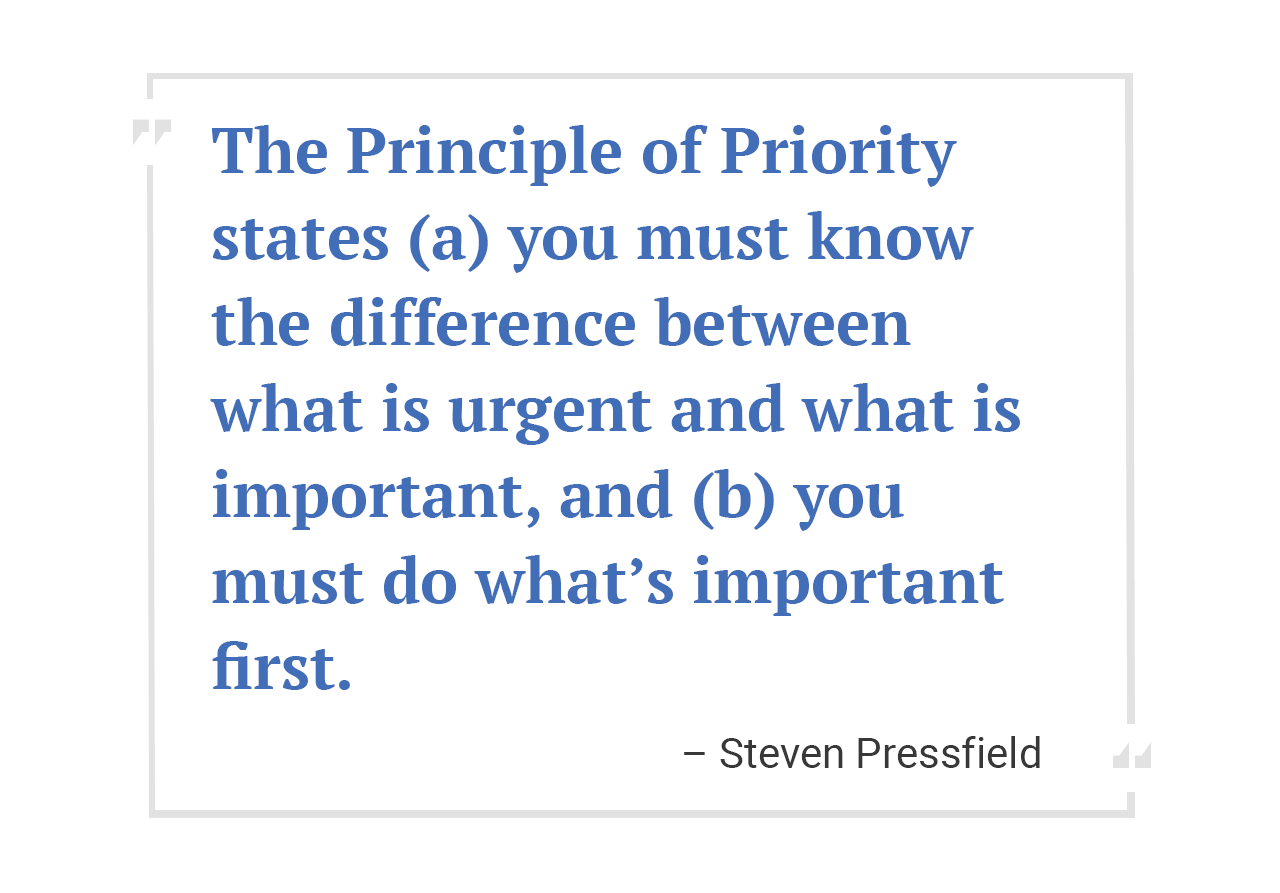 Steven Pressfield Quote.