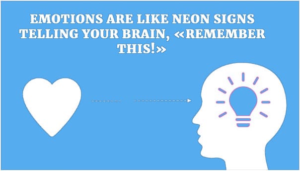Emotions Are Like Neon Signs Telling Your Brain “Remember This!”