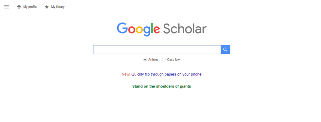 Google Scholar.