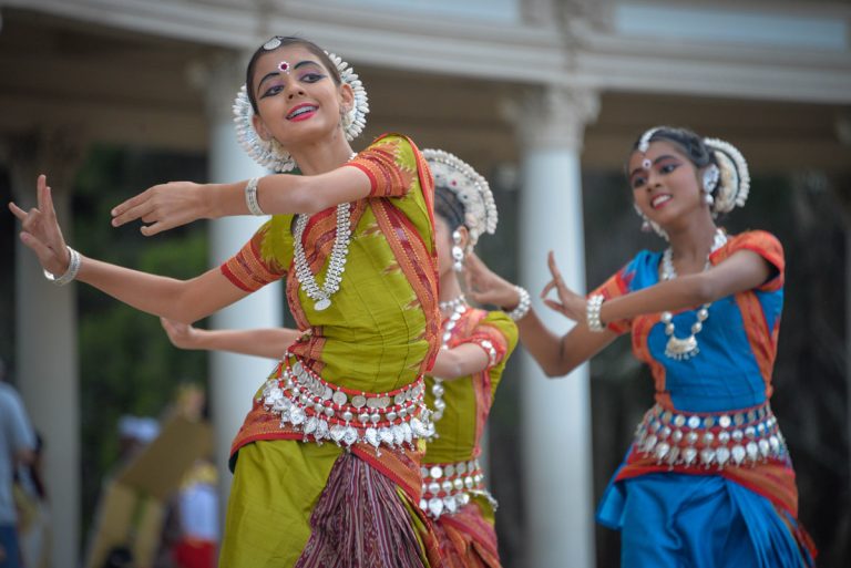 India women dancing.