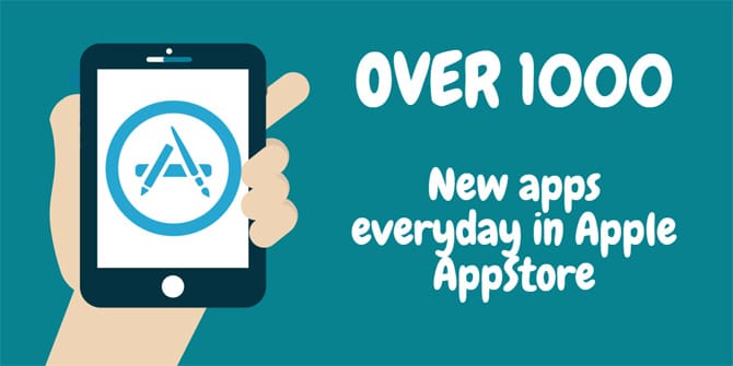 Over 1000 New Apps In Apple Store.