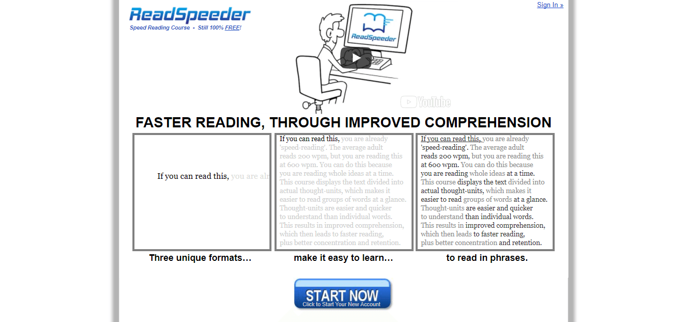 Readspeeder - Speed Reading Course.