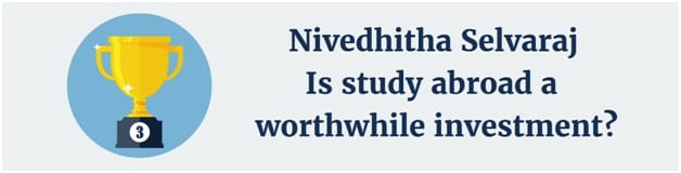 Results Of Tests 2 - Nivedhitha Selvaraj Is Study Abroad a Worthwhile Investment?