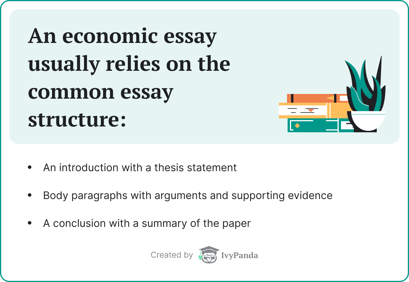 persuasive essay topics for economics