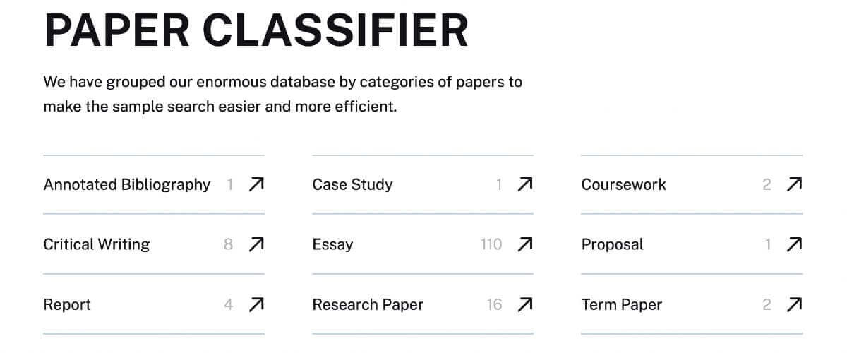 The picture demonstrates a "Paper classifier" option offered by Polotzilla.