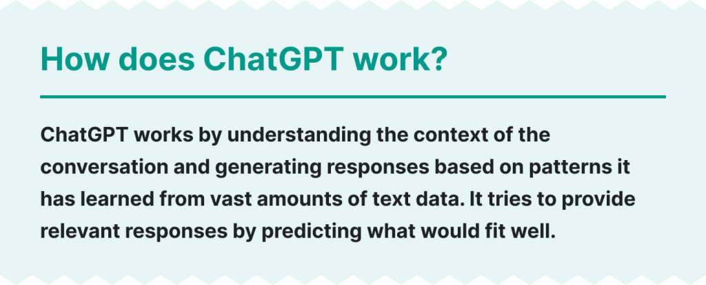 This image explains how ChatGPT works.