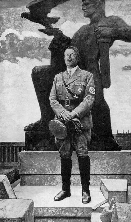 Portrait Of The Leader 1938 - Adolf Gitler.