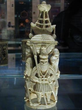 The ivory saltcellar, from Benin