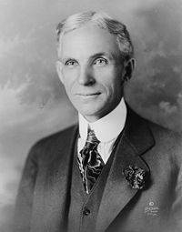 Henry Ford in 1919 photo.