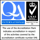 Quality Assurance mark of the British Standard