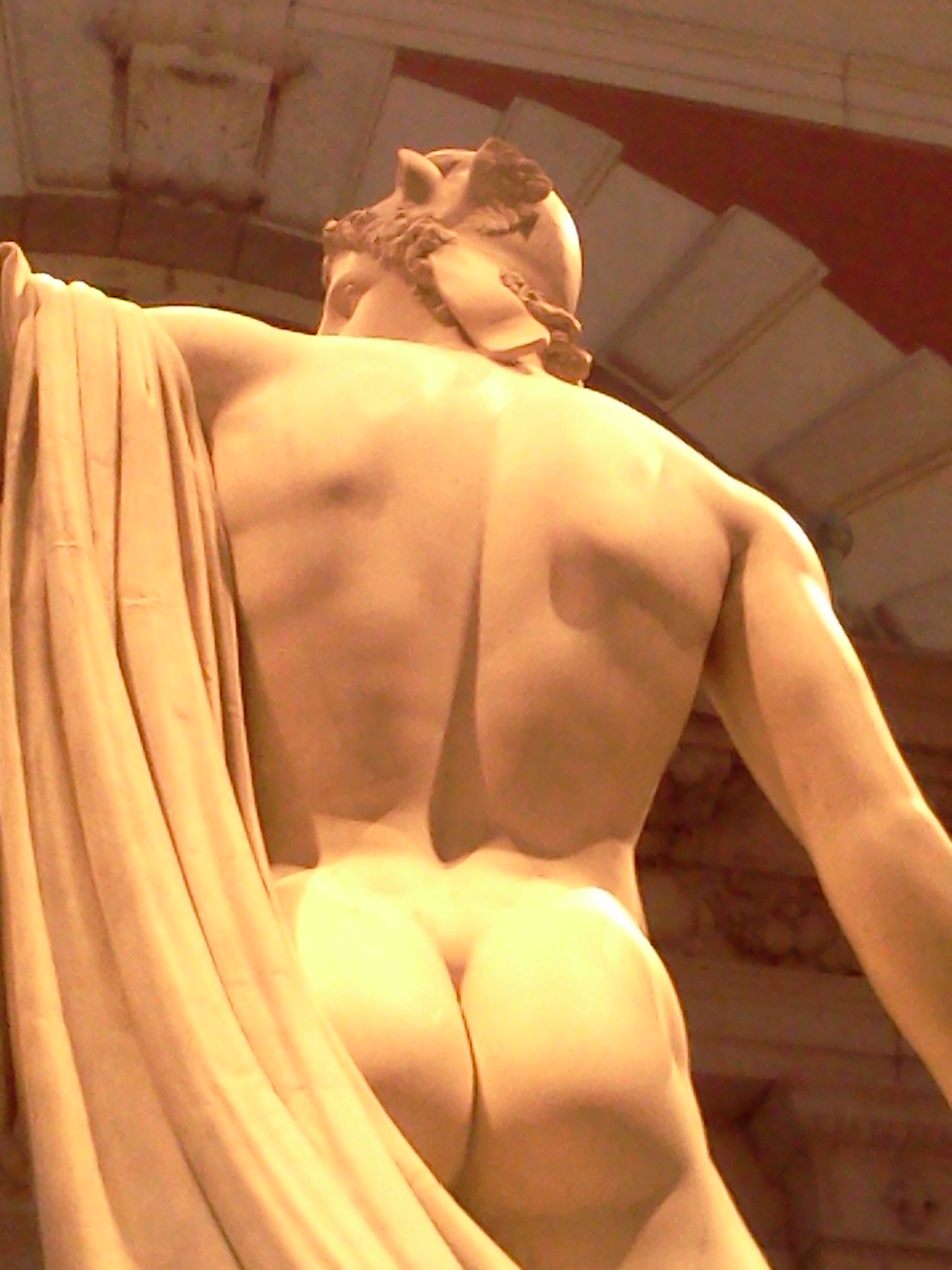 Perseus with the Head of Medusa - back view