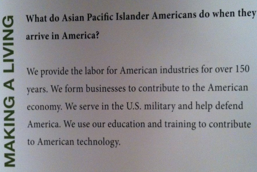 What do Asian Pacific Islander Americans do when they arrive in America?