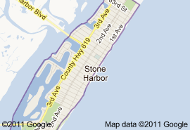 The Stone Harbor map.