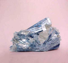 Blue natural Kyanite crystal