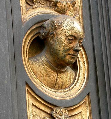 Ghiberti’s bronze doors at the Florence Baptistery