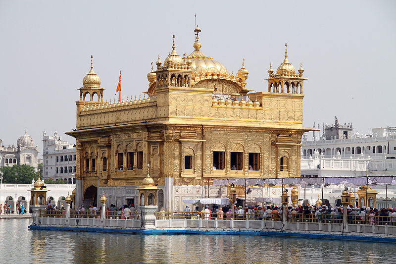 Design, location and most of the important external component of the Golden Temple.
