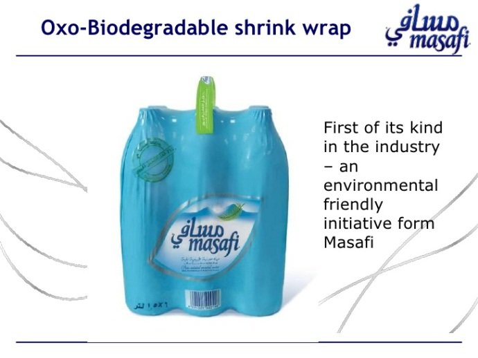 Oxo-Biodegradable Shrink Wrap.