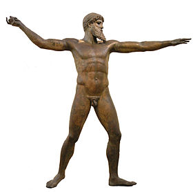 Artemision Bronze Sculpture.