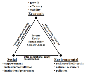 Sustainable Development Triangle