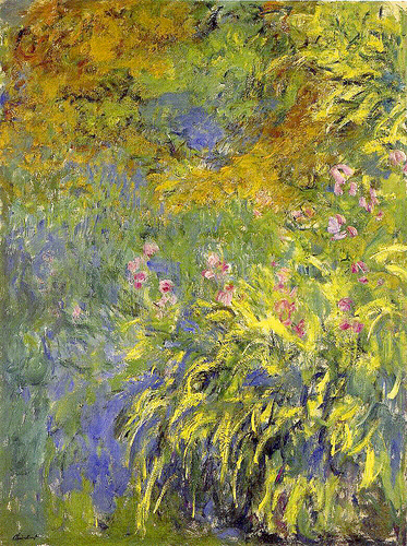 Monet, Claude. Irises