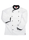 The chefs and front office uniforms.