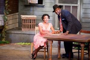 African man and woman playing in American Theatre.