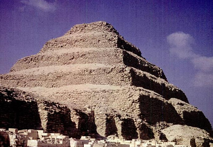 The Step Pyramid.