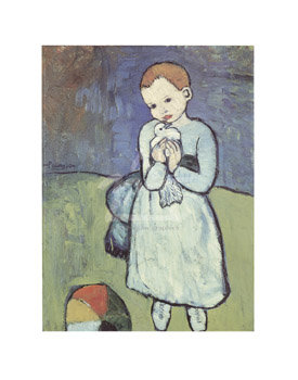 “Child with a dove” - Picasso’s Painting.