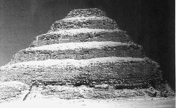 The Step Pyramid of Djoser from Baker, Rosalie and Baker Charles.