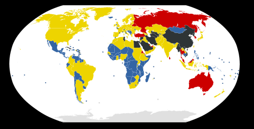 World internet censorship ratings.