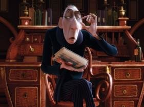 Ratatouille Animation - a man in glasses.