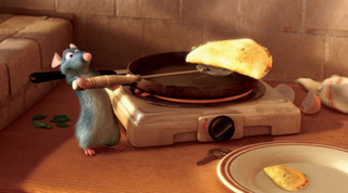Ratatouille Animation - the mouse is cooking.