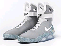 The image of Nike self-lacing shoes