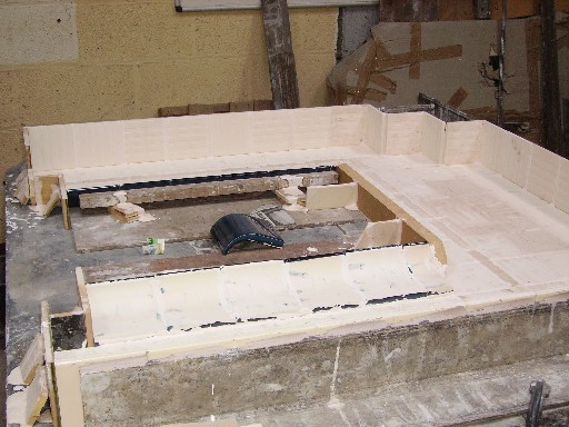 Mold for preparing the Victorian fireplaces in C20.