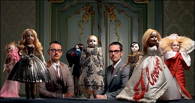 Viktor and Rolf’s use of dolls to advertise couture.