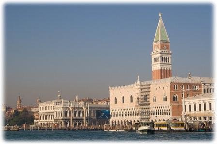 The Doges Palace in Venice.