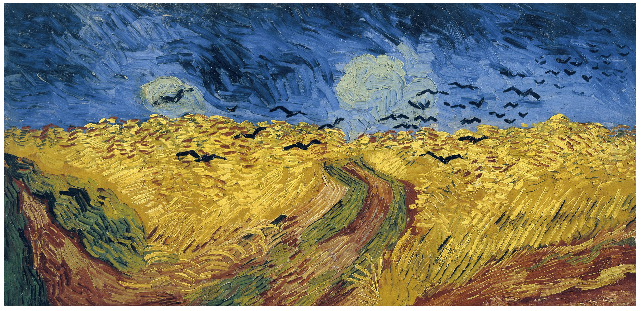 Van Gogh, The Starry Night, as cited in Mancoff 89.