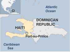 Geographical Positioning of Haiti.