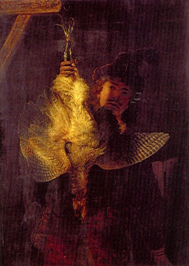 Rembrandt’s Self-portrait with a Dead Bittern