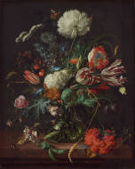 Jan Davidsz de Heem’s Still Life: Vase of Flowers