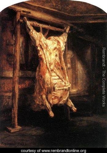 Rembrandt’s The Flayed Ox 1655